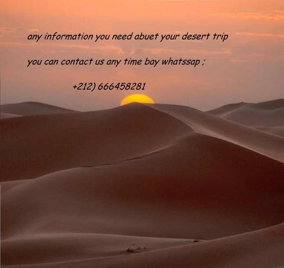 Dune Merzouga Camp Exteriör bild